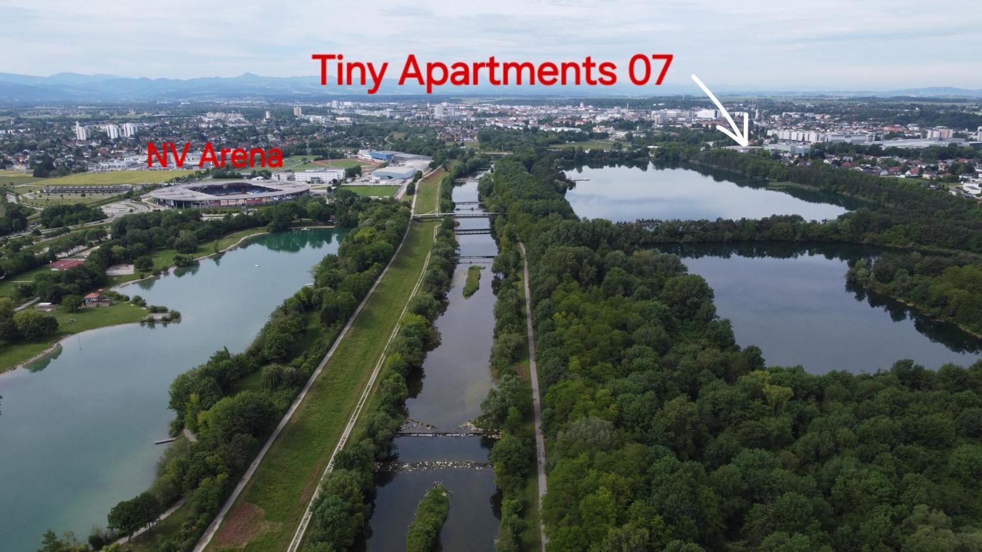 Tiny Apartments 07 Am Viehofner See Sankt Poelten Buitenkant foto